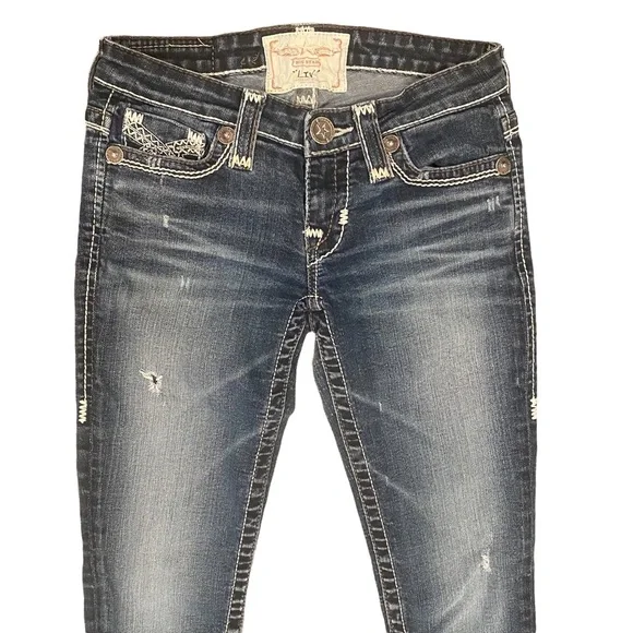 Big Star Liv Ankle Skinny Jeans 25 - Picture 3 of 15